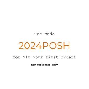 Use code 2024POSH for $10 off your first order (new customers only)